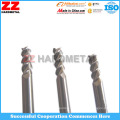 ISO Tungsten Carbide End Mills for Cutting (45HRC, 55HRC, 65HRC)